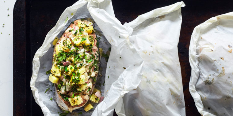 Hawaiian Salmon recipe
