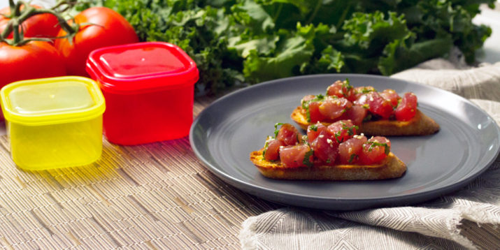Autunm’s Ahi Bruschetta
