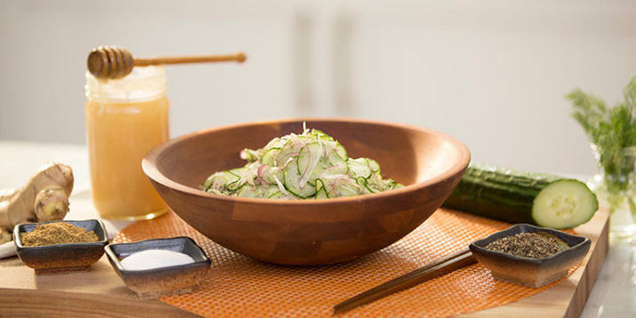 Dill Cucumber Salad