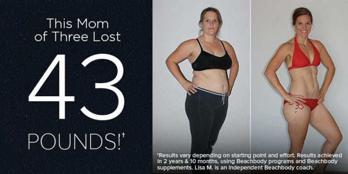 This Mom of 3 Lost 43 Pounds