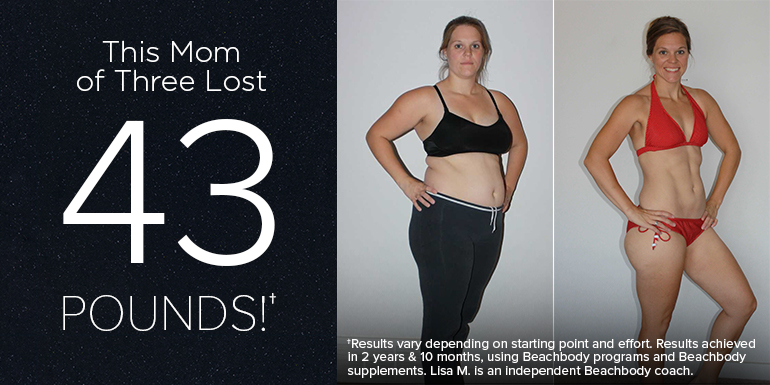 This Mom of 3 Lost 43 Pounds