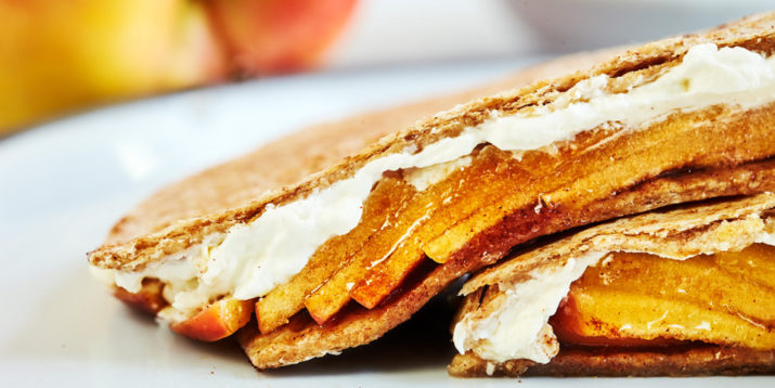 Apple Cinnamon Quesadilla