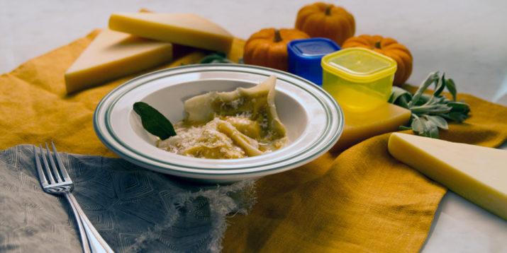 Easy Pumpkin Ravioli