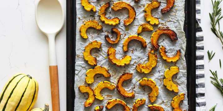 Rosemary Roasted Delicata Squash