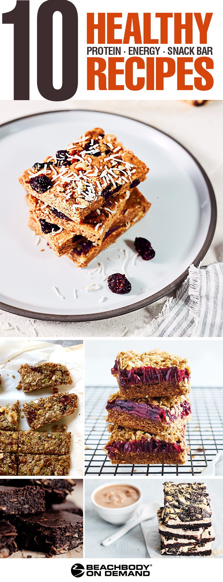 Find your favorite new Beachbody bars recipe. Healthy protein bars, energy bars, and snack bars.