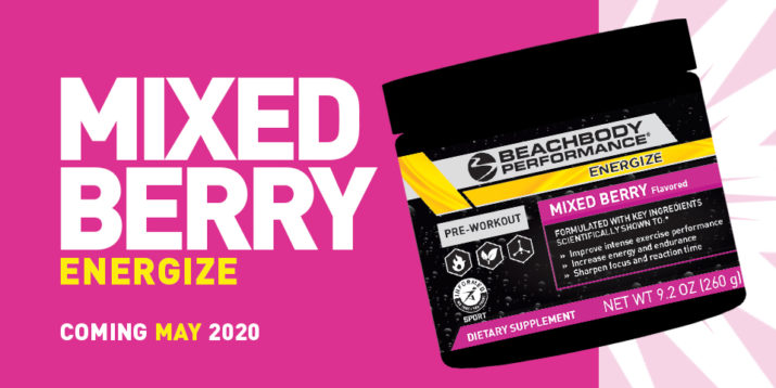 Coming This May: Mixed Berry Energize!