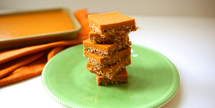 No-Bake Pumpkin Spice Shakeology Squares