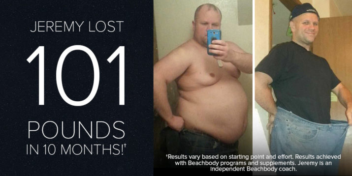 P90X Results: Jeremy F. Lost 101 Pounds in 10 Months
