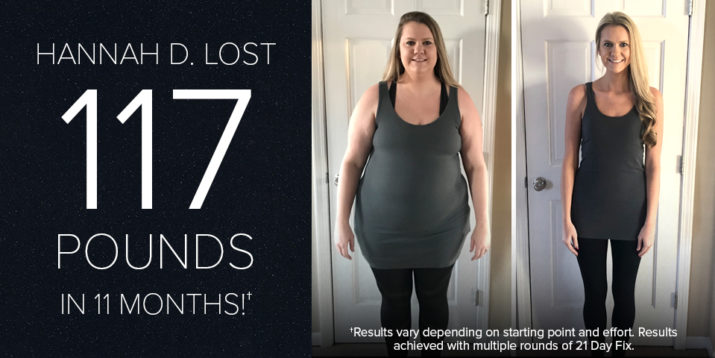 Hannah D. Lost 117 Pounds in 11.5 Months