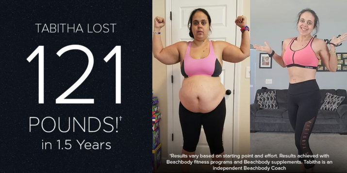 Tabitha L. Lost 121 Pounds in 1.5 Years