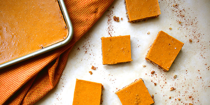 No-Bake Pumpkin Pie Squares