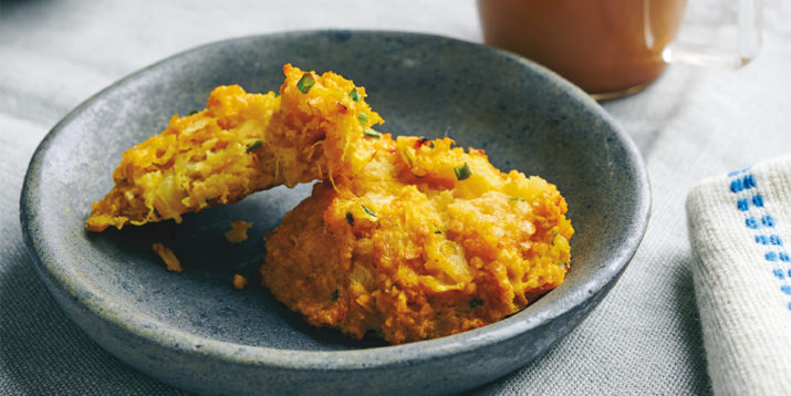 FIXATE Spaghetti Squash Fritters