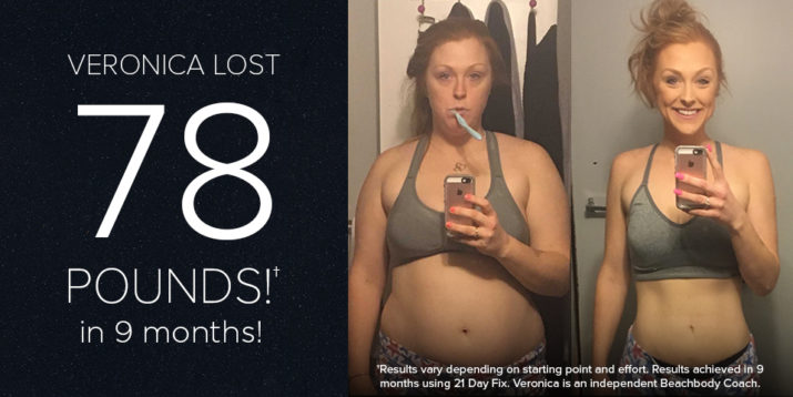 Veronica S. Lost 78 Pounds in 9 Months