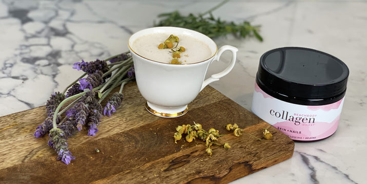 Chamomile and Lavender Oat Milk Latte