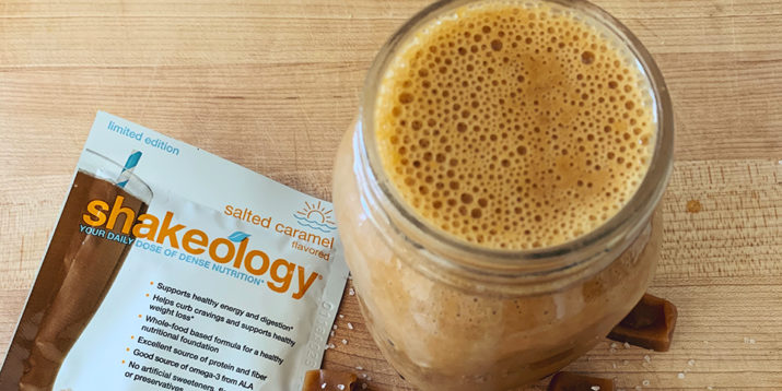 Salted Caramel Pecan Praline Smoothie