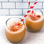 Pumpkin Spice Shakeology Eggnog in glasses