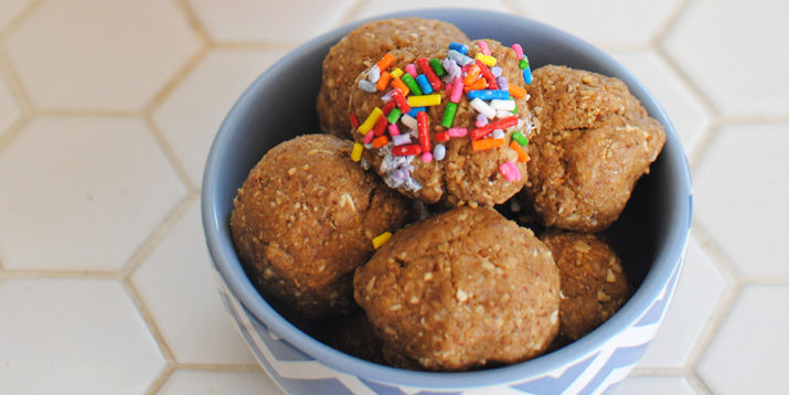 Bolitas Energéticas de Pastel de Cumpleaños