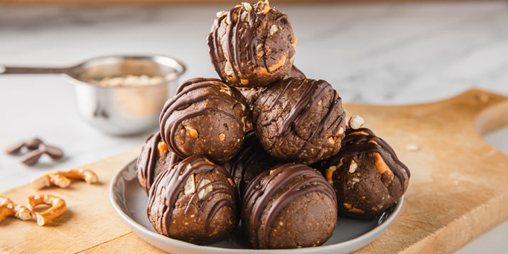 No-Bake Peanut Butter Pretzel Bites