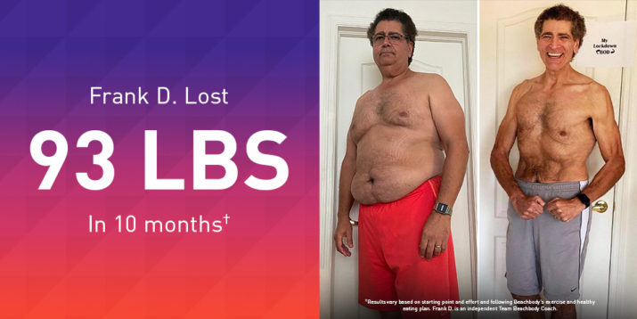 Frank D. Lost 93 Pounds in 10 Months