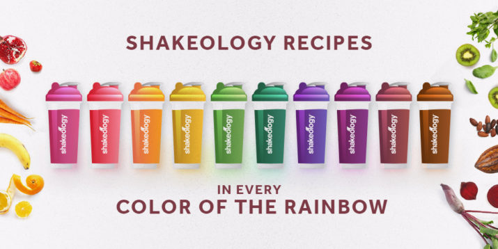 Shakeology Recipes in Every Color of the Rainbow