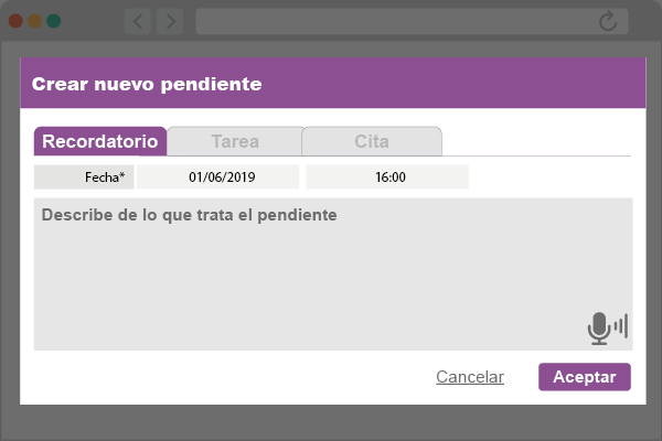 Imagen de Pendientes CRM