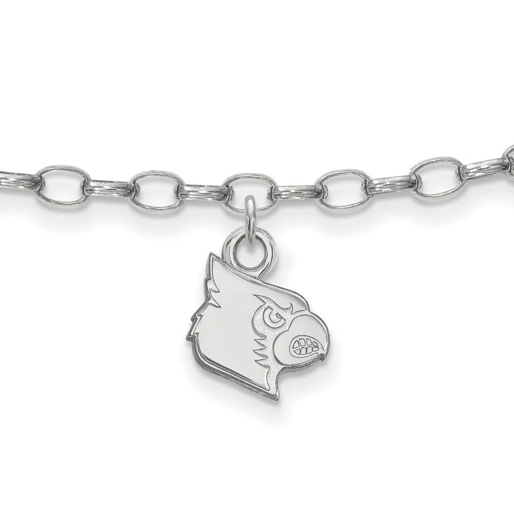 Sterling Silver University of Louisville Anklet