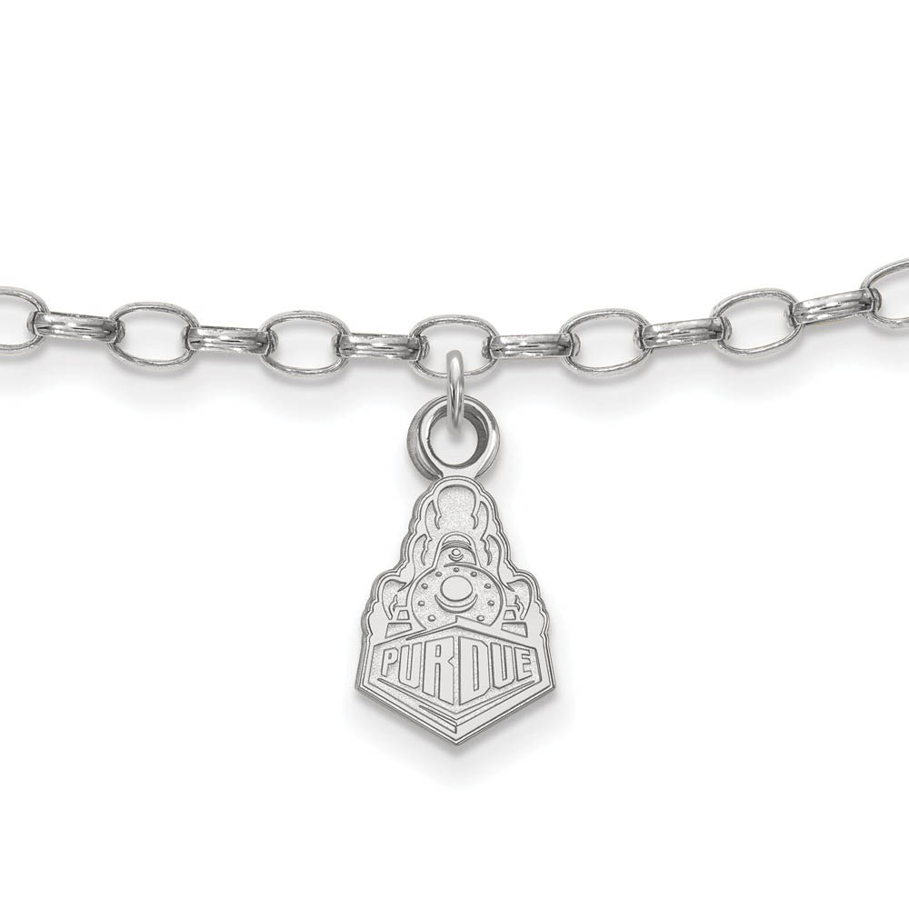 Sterling Silver Purdue Anklet