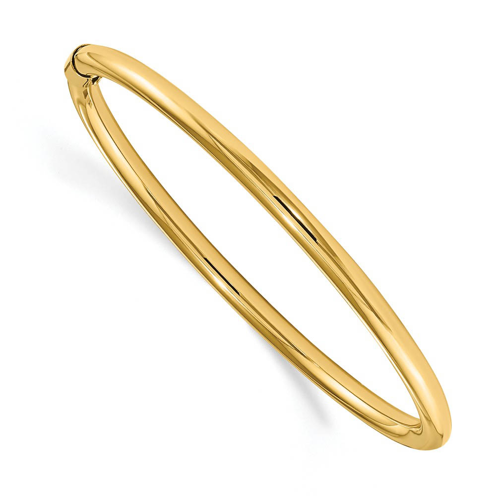 Children's 14k Yellow Gold 2.5mm Polished Slip-on Bangle