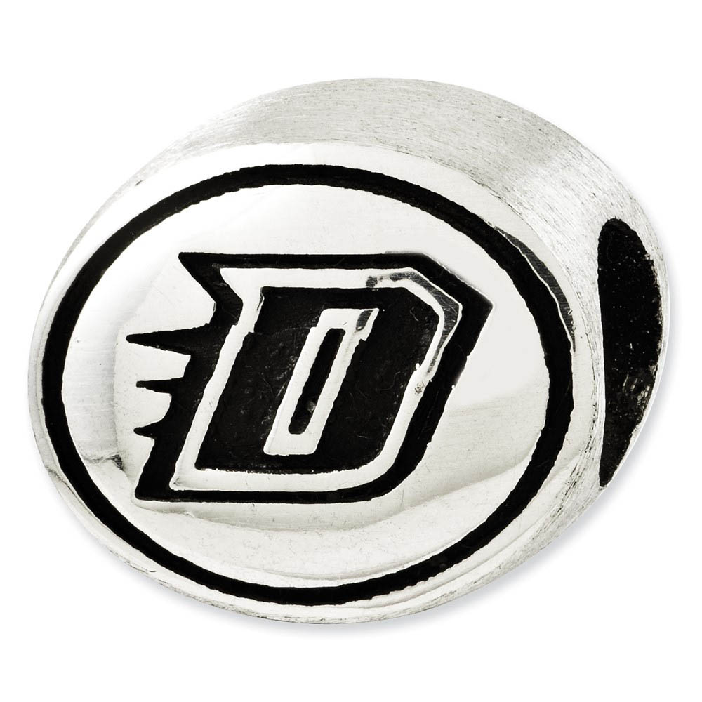 Sterling Silver DePaul University Collegiate Bead Charm