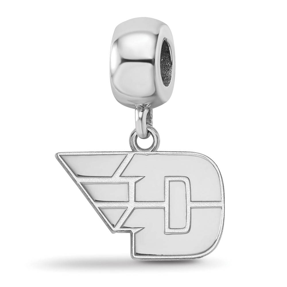 Sterling Silver University of Dayton Dangle Bead Charm