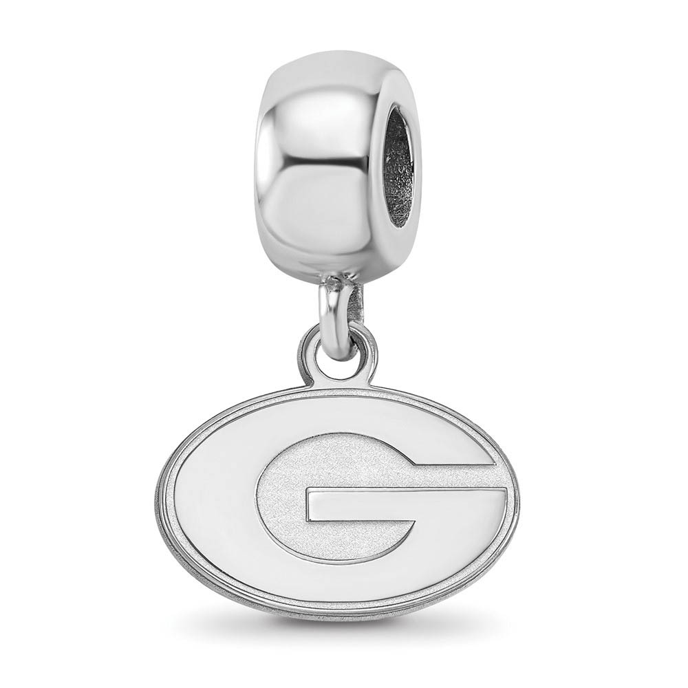 Sterling Silver University of Georgia Dangle Bead Charm
