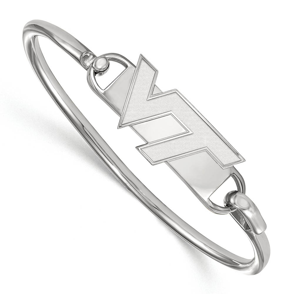 Sterling Silver Virginia Tech Bangle