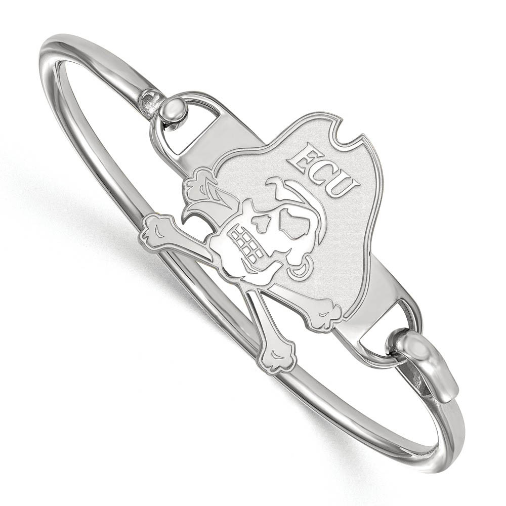 Sterling Silver East Carolina University Bangle