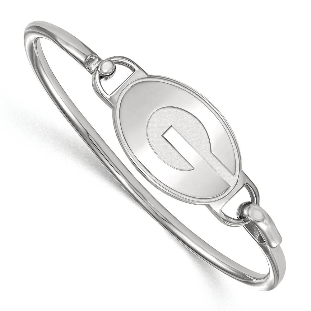 Sterling Silver University of Georgia Bangle