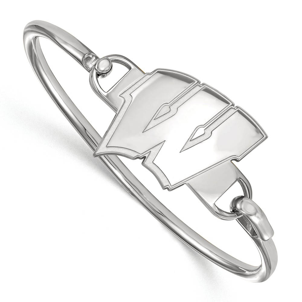 Sterling Silver University of Wisconsin Bangle