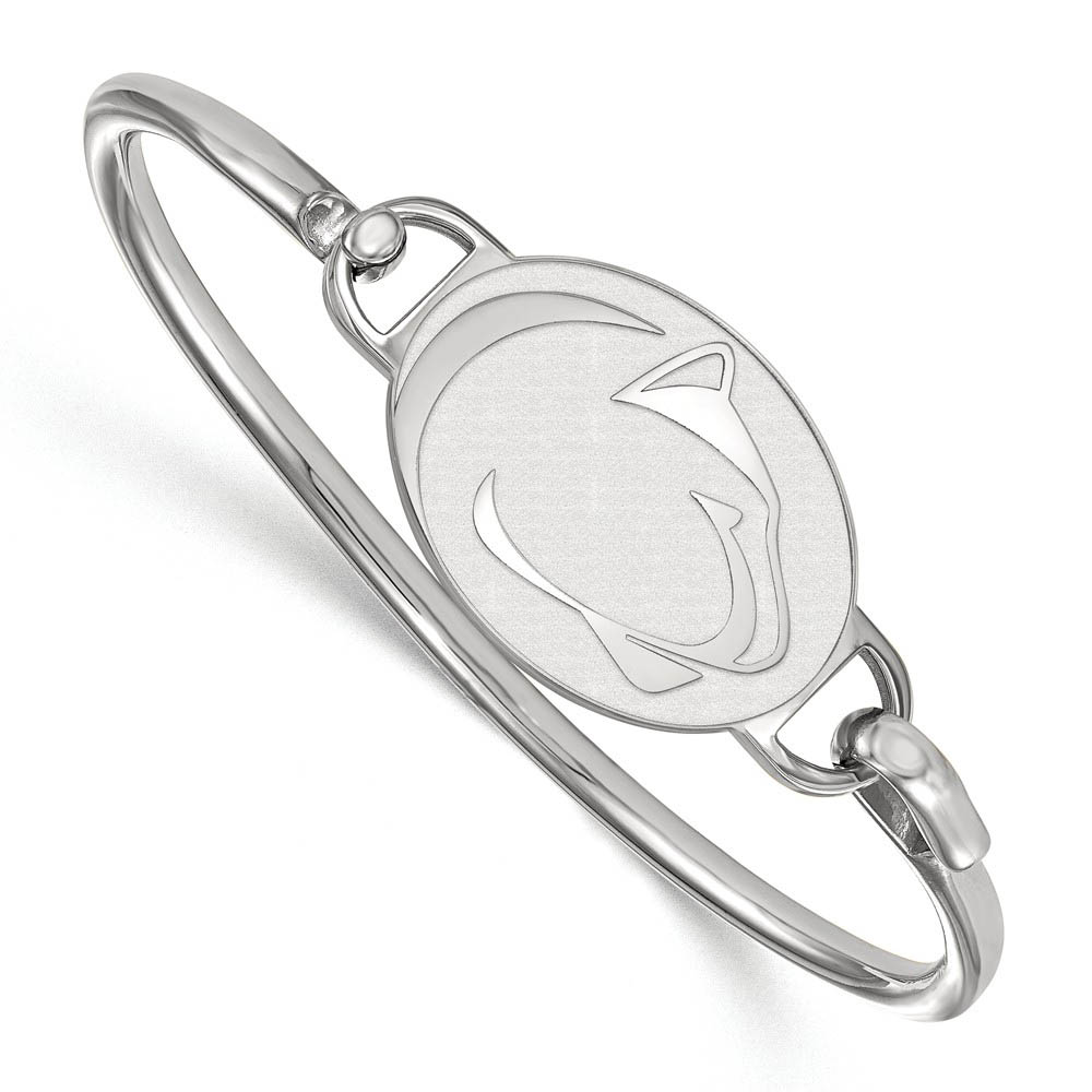 Sterling Silver Penn State University Bangle