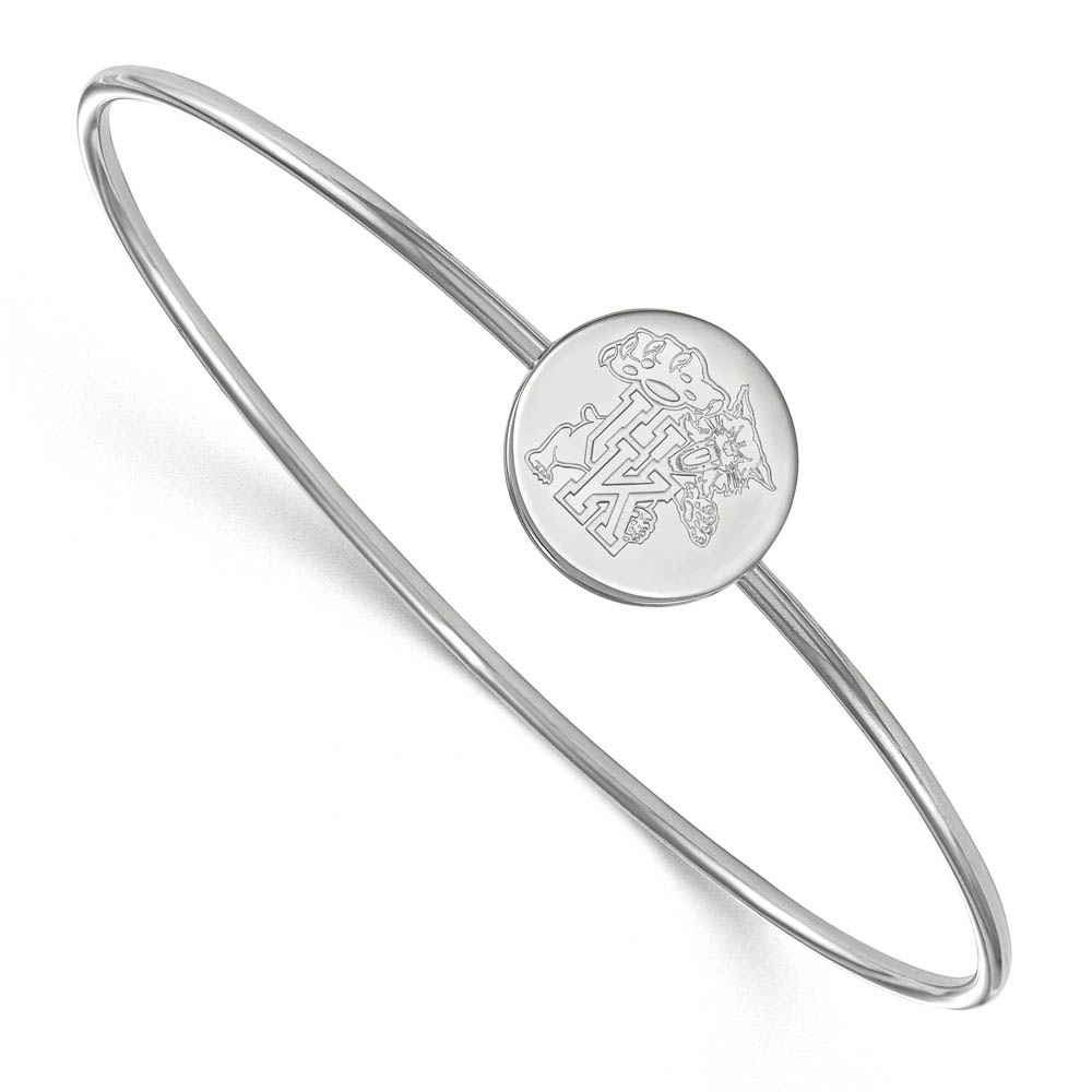 Sterling Silver University of Kentucky Slip On Bangle