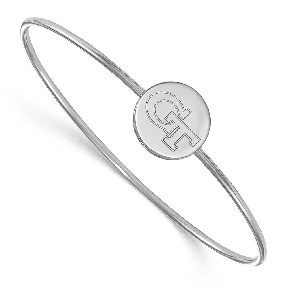 Sterling Silver Georgia Technology Bangle