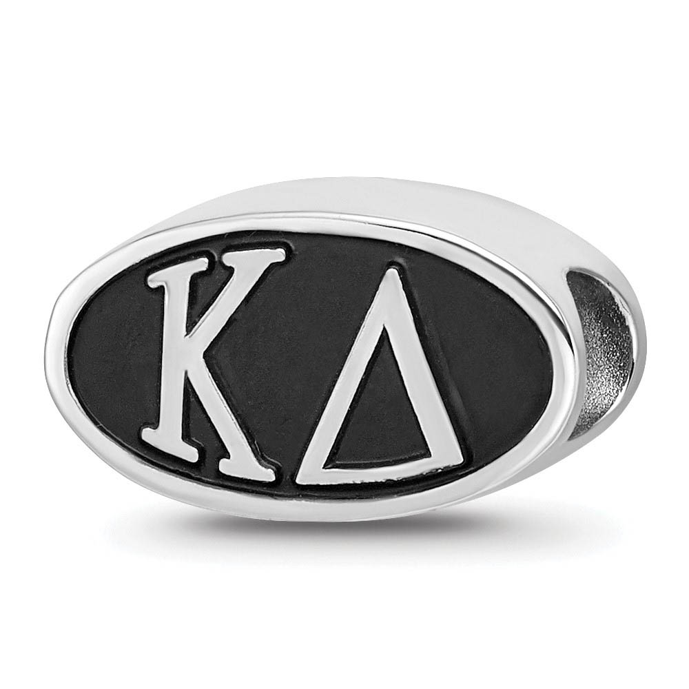 Sterling Silver Kappa Delta Letters Bead Charm