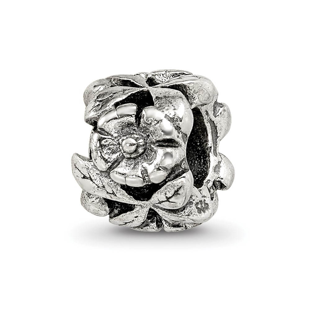 Sterling Silver Flowers Blooming Bead Charm