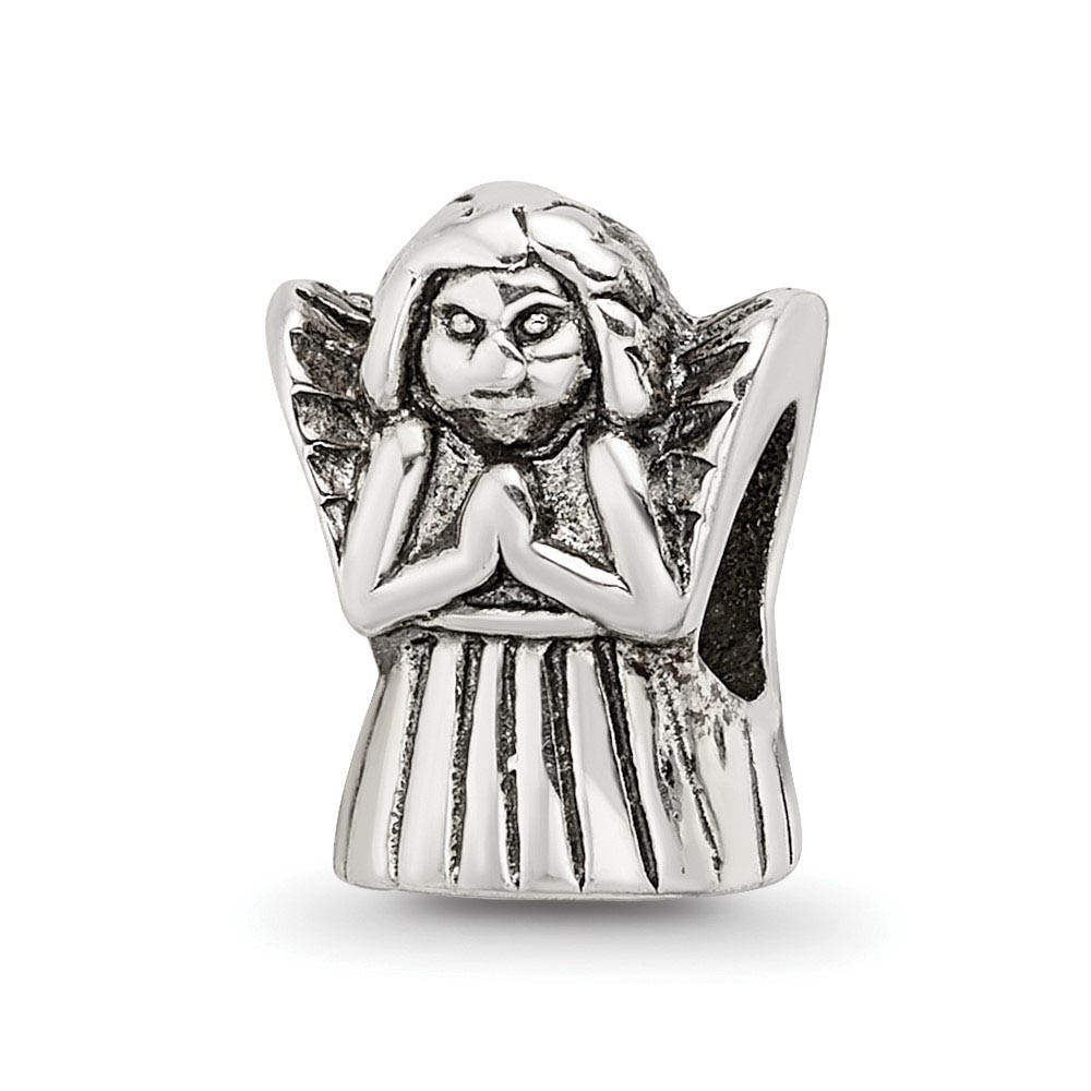 Sterling Silver Praying Angel Bead Charm