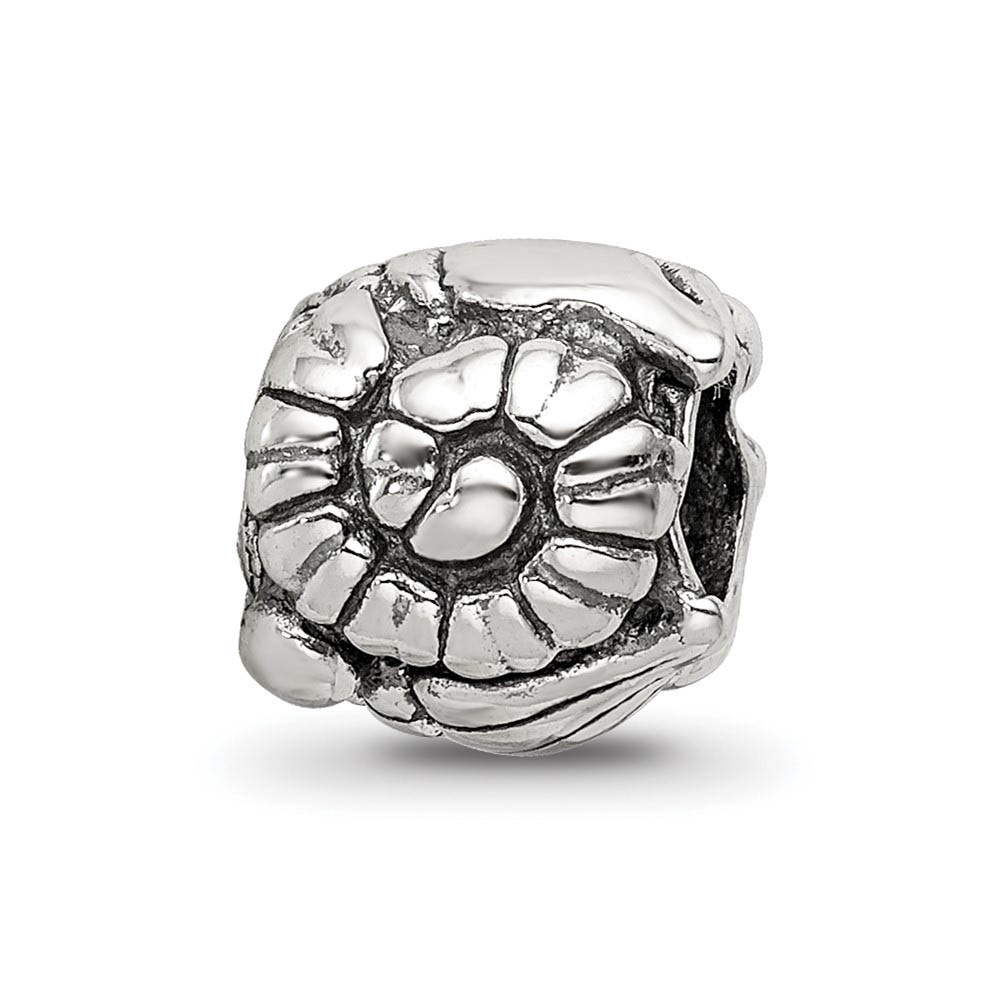 Sterling Silver Sea Shell Bead Charm