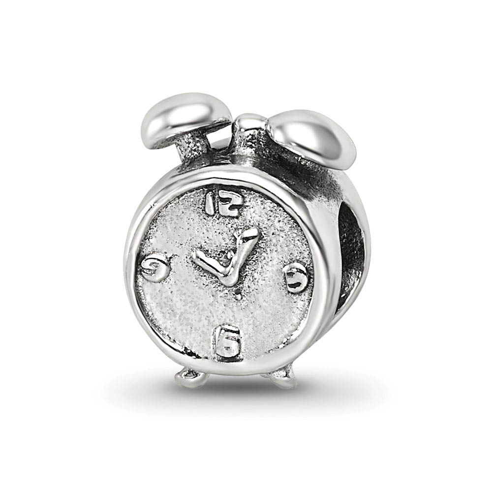 Sterling Silver Alarm Bead Charm