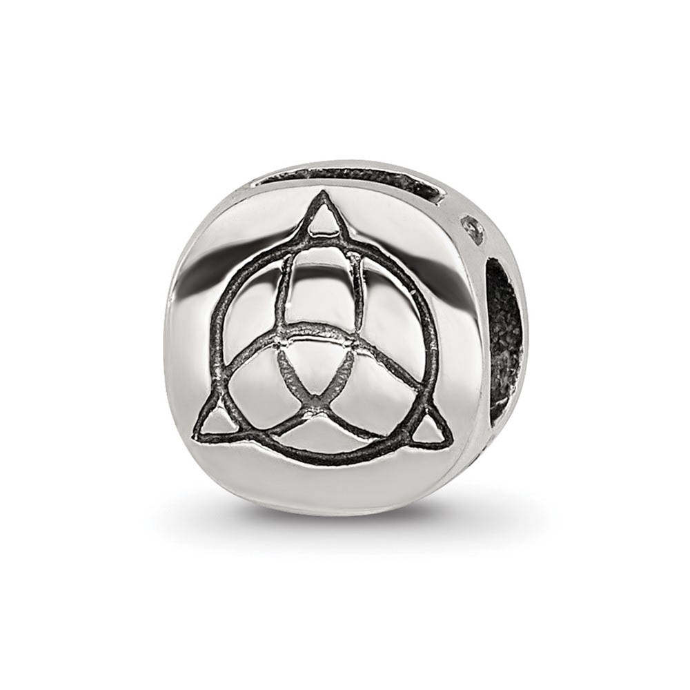 Sterling Silver Celtic Trinity Bead Charm