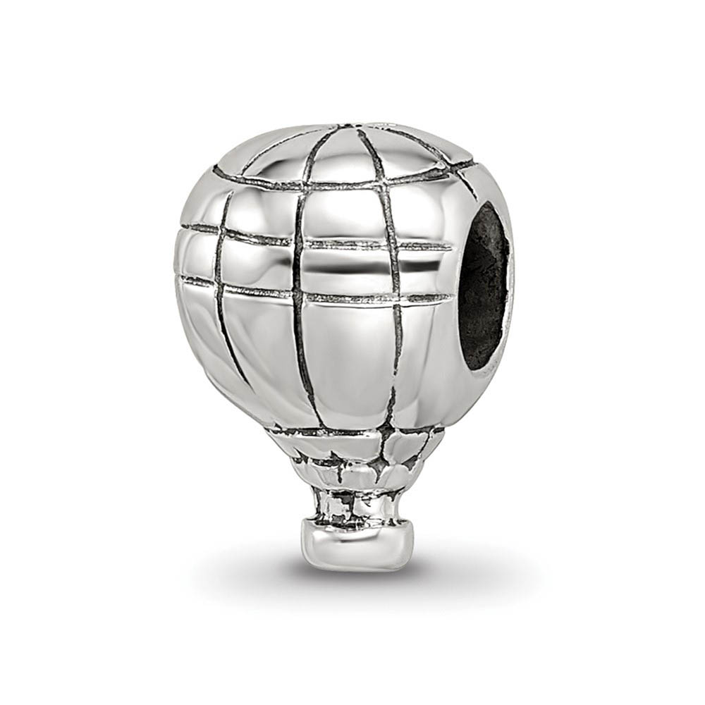 Sterling Silver Hot Air Balloon Bead Charm