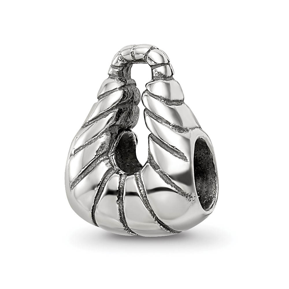 Sterling Silver Hobo Bag Bead Charm
