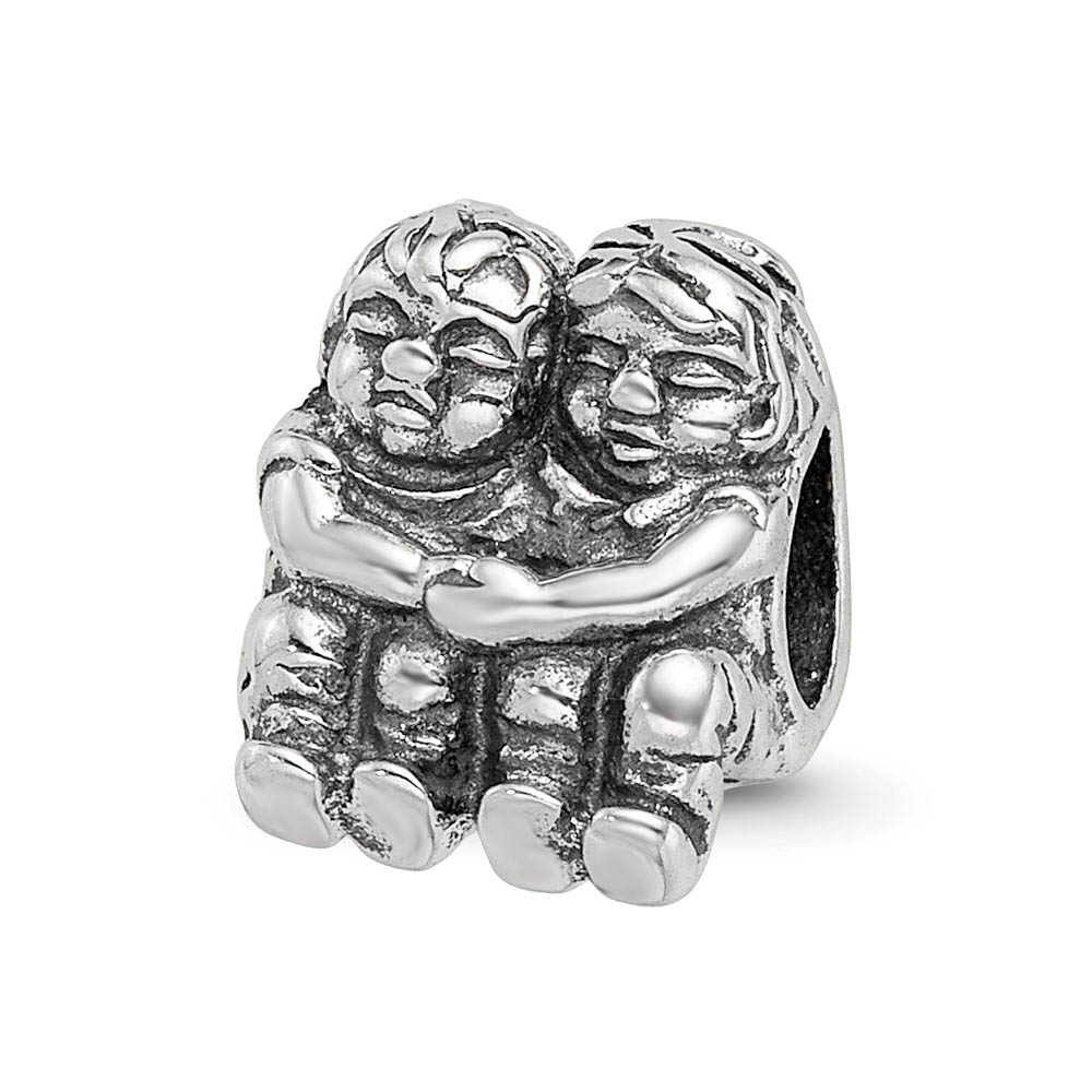 Sterling Silver Childhood Friends Bead Charm