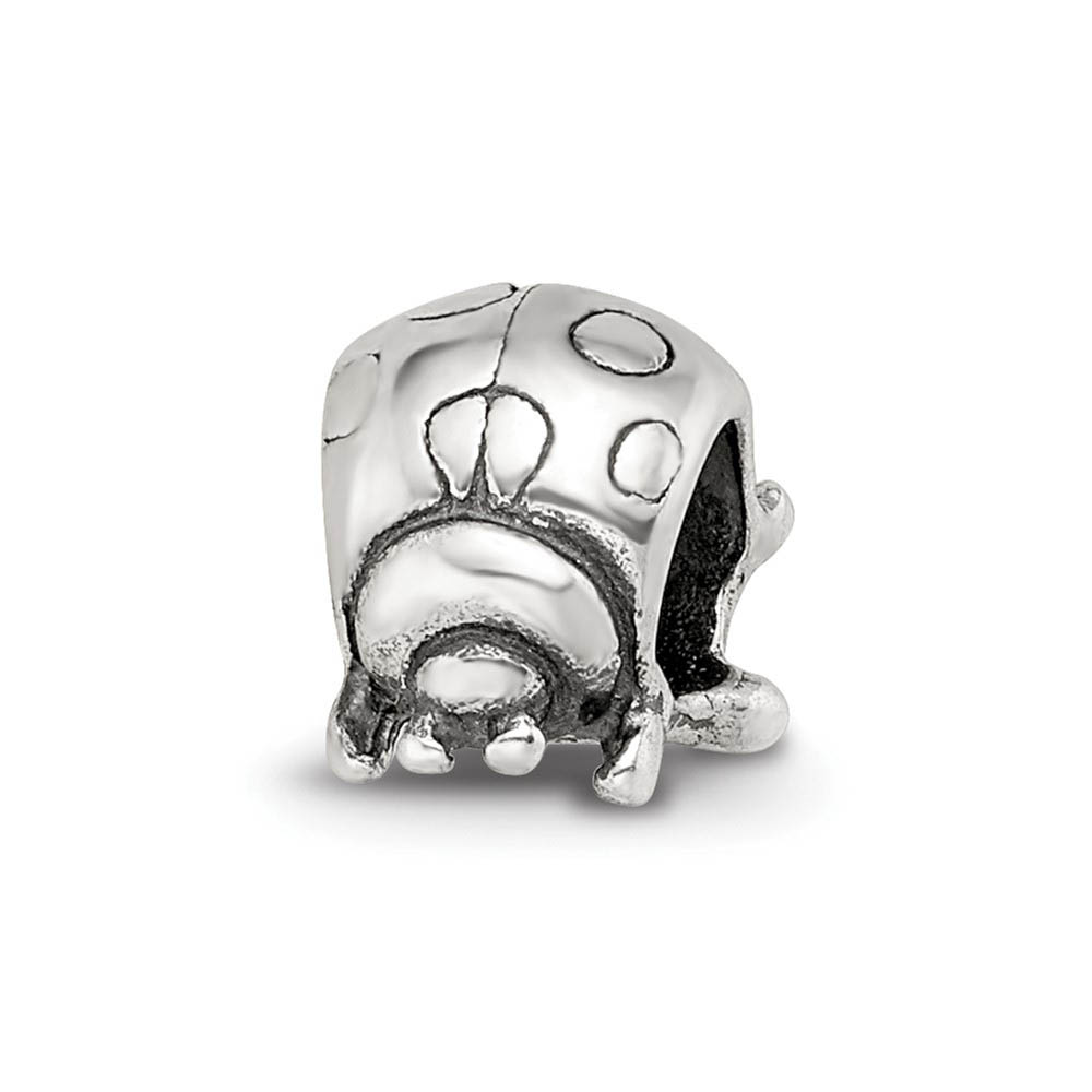 Sterling Silver Ladybug Bead Charm