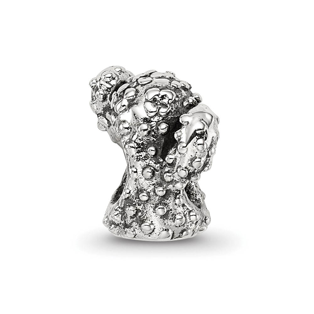 Sterling Silver Cactus Bead Charm