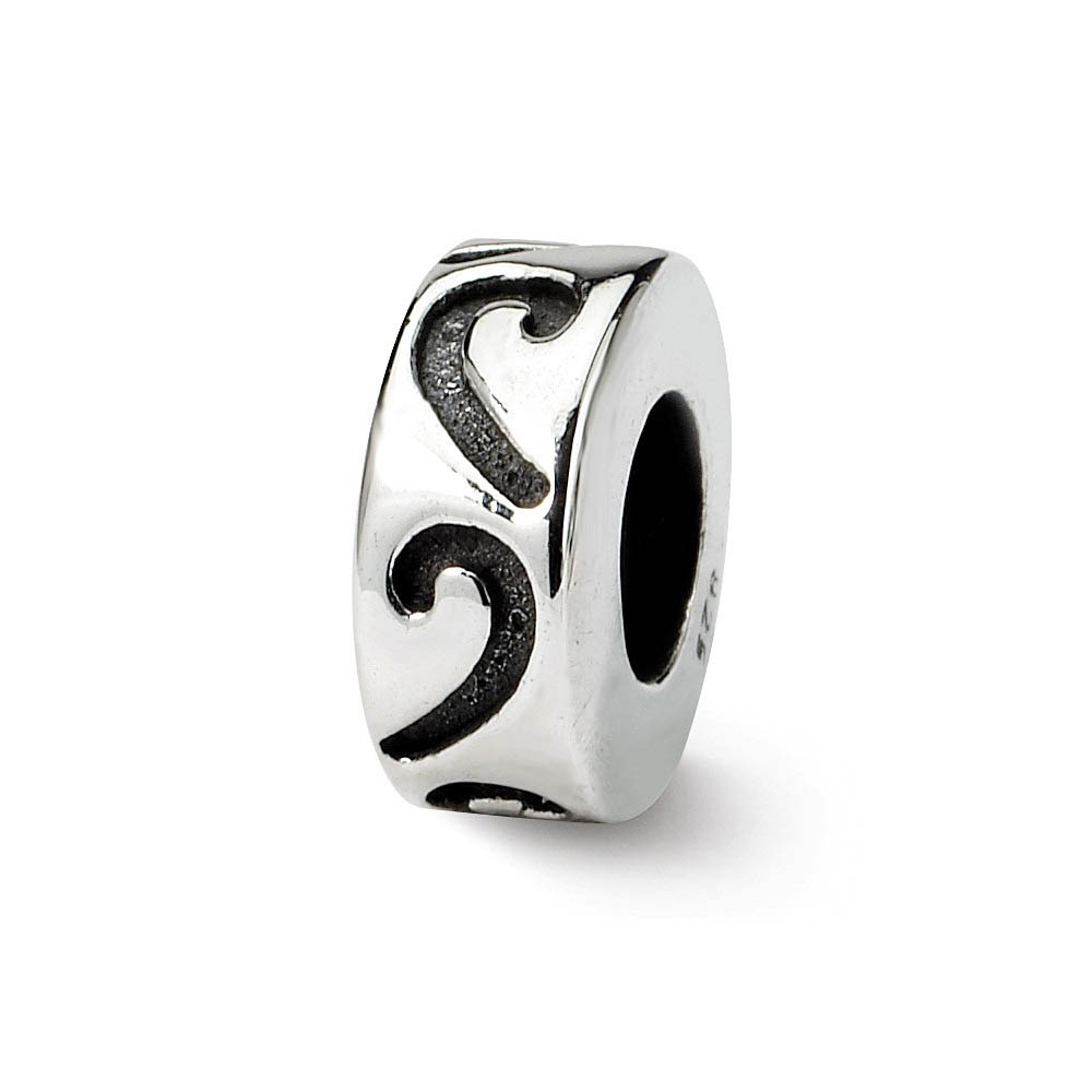 Sterling Silver Stopper and Spacer Bead Charm